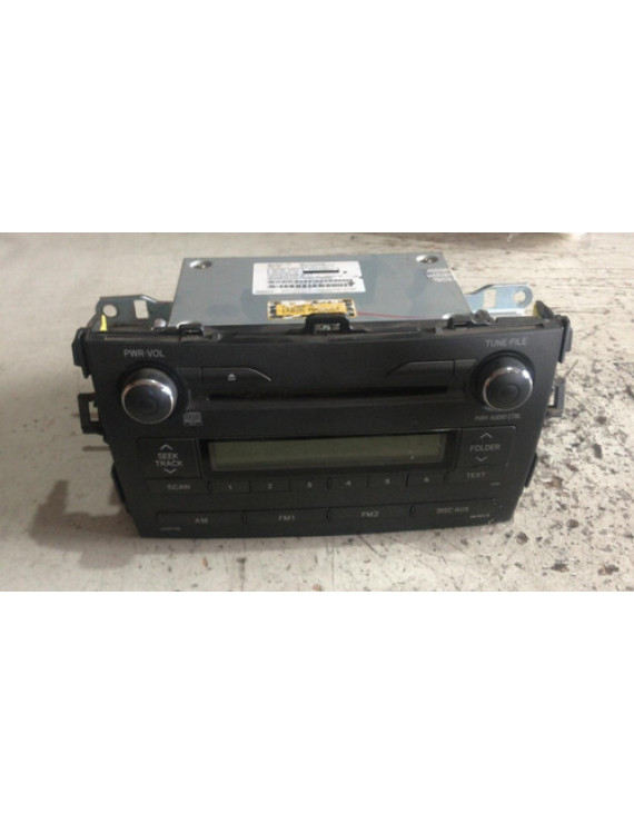 Rádio Cd Player Toyota Corolla 2012 - 2014 / 86120-02e80