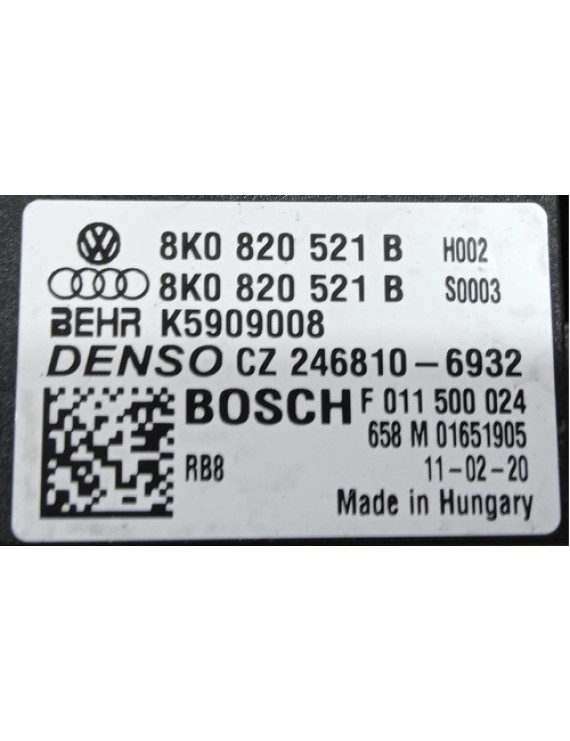 Resistência Ar Condicionado Audi A4 2011 / 8k0820521b