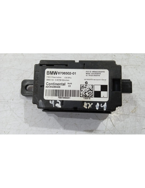 Módulo Controle Remoto Mini Cooper 2016-2019 / 8706502-01   