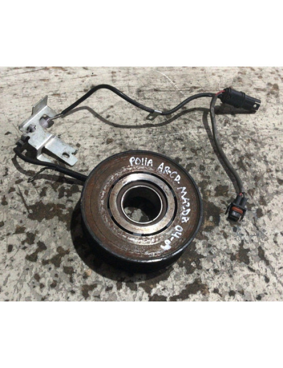 Polia Compressor Ar Condicionado Mazda Mx3 2004 - 2009