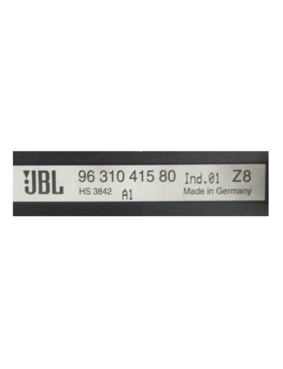 Módulo Amplificador Som Jbl Peugeot 607 2001 / 9631041580