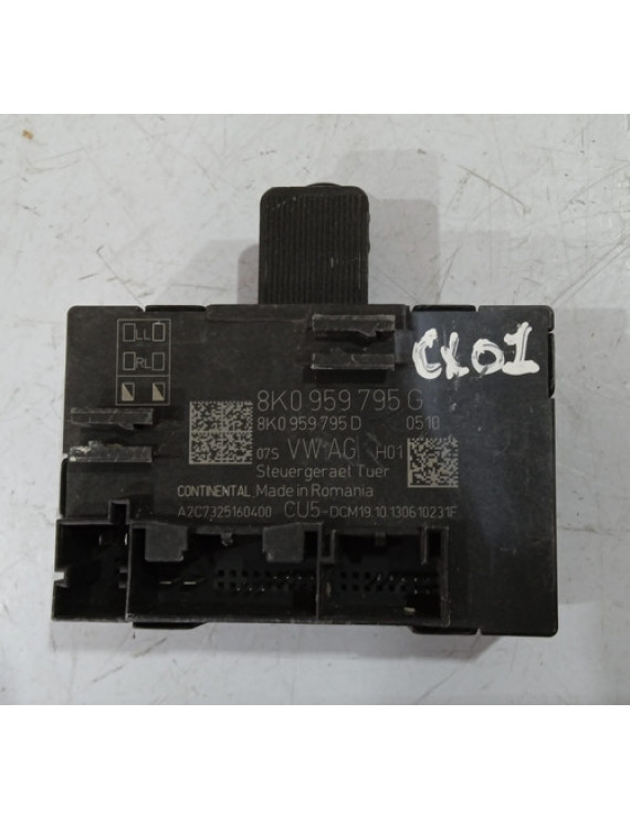 Módulo Porta Traseira Esquerda Audi A4 A5 2015 8w0959795g   