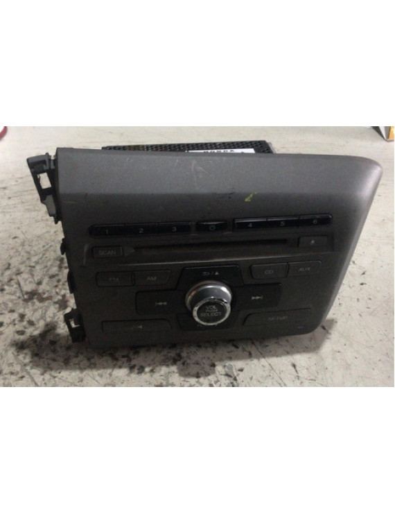 Rádio Cd Player New Civic 2012 / 39100-tr0-a21