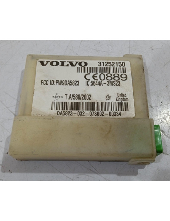 Módulo De Alarme Volvo C30 2006 - 2011 / 31252150   