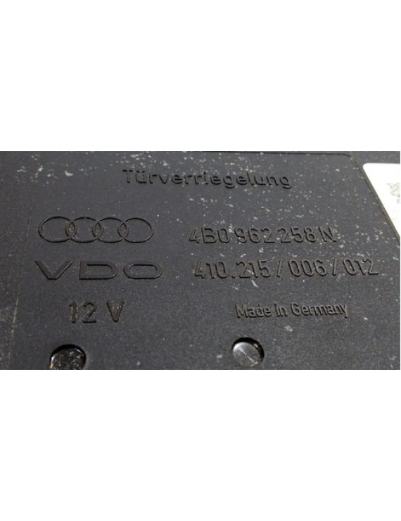 Módulo De Conforto Audi A6 Allroad 2001 / 4b0962258n   