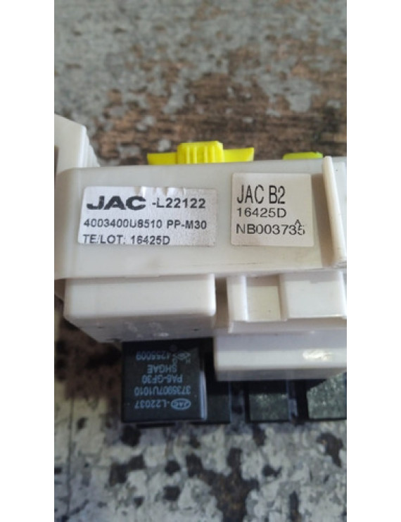 Caixa De Fusível Jac T5 1.5 2016 2017 2018 / 4003400u8510