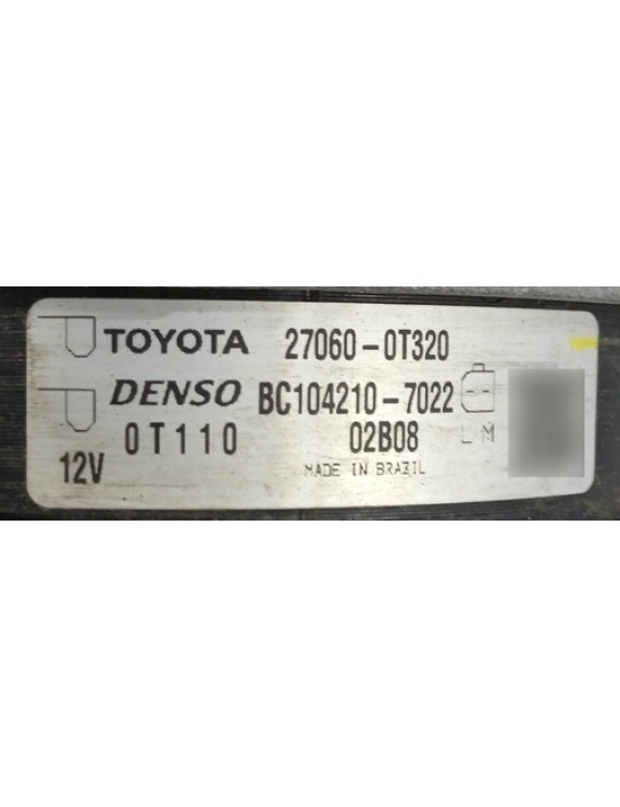 Alternador Corolla 2.0 2016 2017 2018 2019 2020 2021