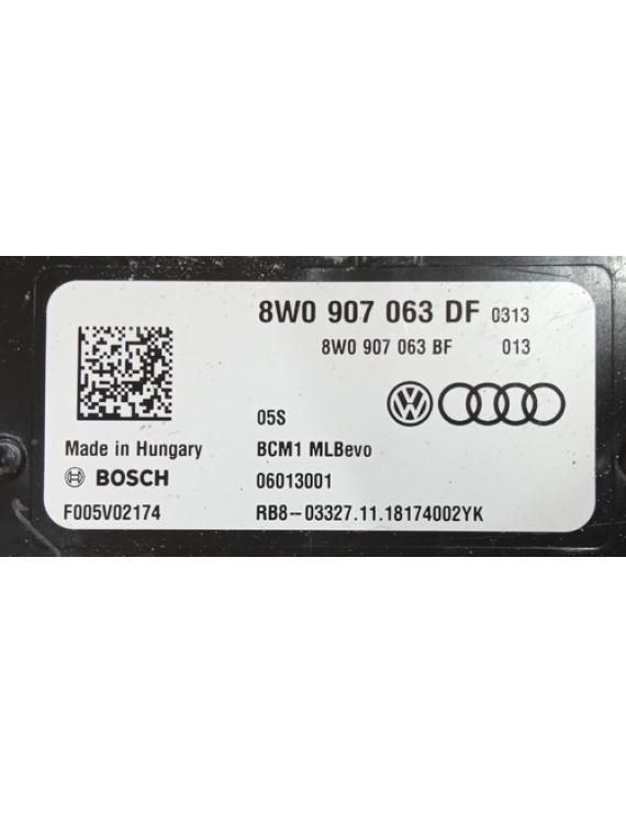 Módulo De Confort Bcm Audi Q5 2018 / 8w0907063df   