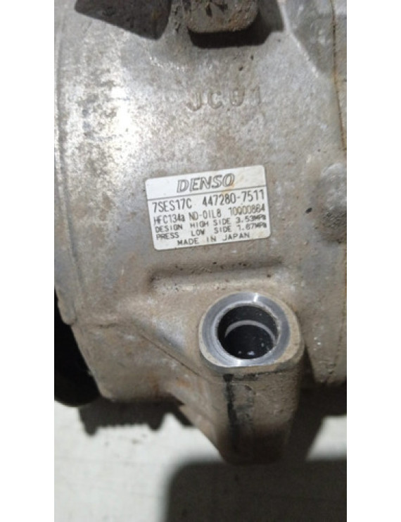 Compressor Ar Toyota Rav4 2.0 2013 - 2016 Avaria Na Polia