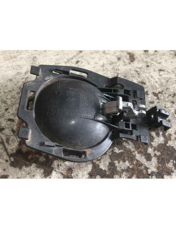 Maçaneta Interna Dianteira Esquerda Citroen C3 2008 - 2010