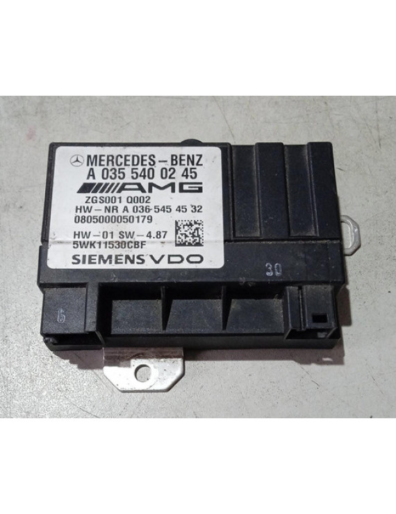 Módulo Bomba Combustível Mercedes Amg 63 2017 / A0355400245