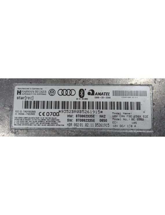 Módulo Bluetooth Audi A4 A5 Q3 Q5 2007 - 2015 / 8t0862335e