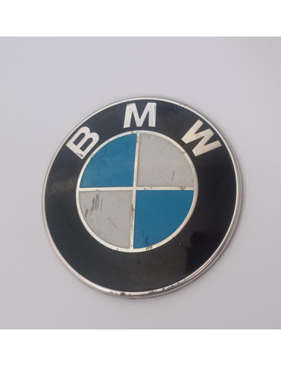 Emblema Símbolo Tampa Traseira Bmw 8 Cm