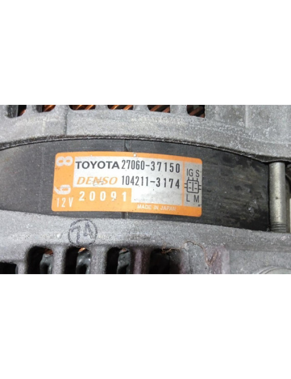 Alternador Toyota Rav4 2.0 2013 2014 2015 2016 2017 2018