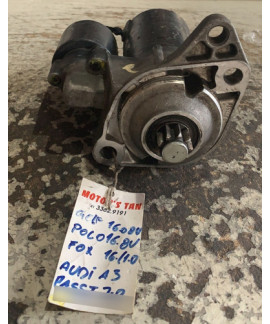 Motor Arranque Partida Golf Polo Bora A3 1.8 2002 2003 2004 