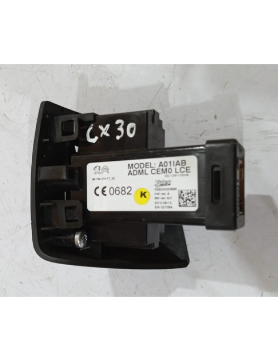 Slot Leitor Chave Citroen Ds5 2.0 2015 / 9676427477   