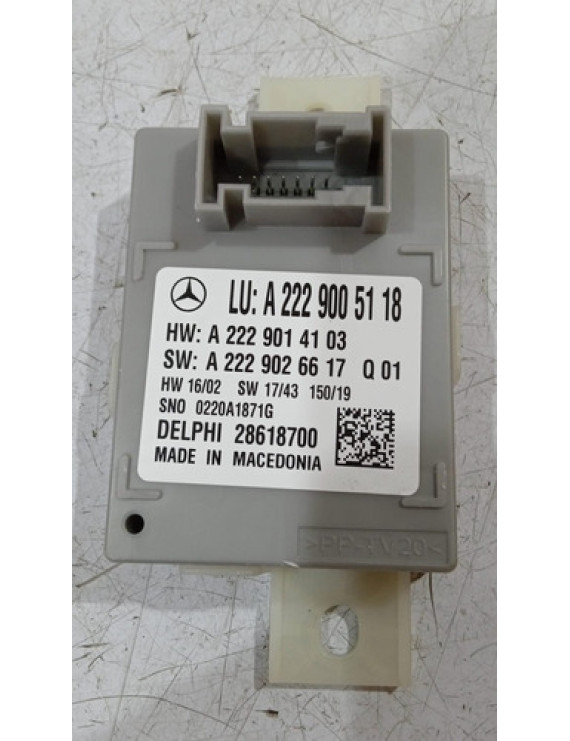 Módulo Ecu Mercedes E300 2020 / A2229005118   