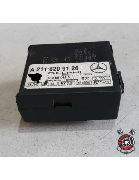 Modulo Alarme Mercedes Slk C180 2005 - 2009 / A2118209126