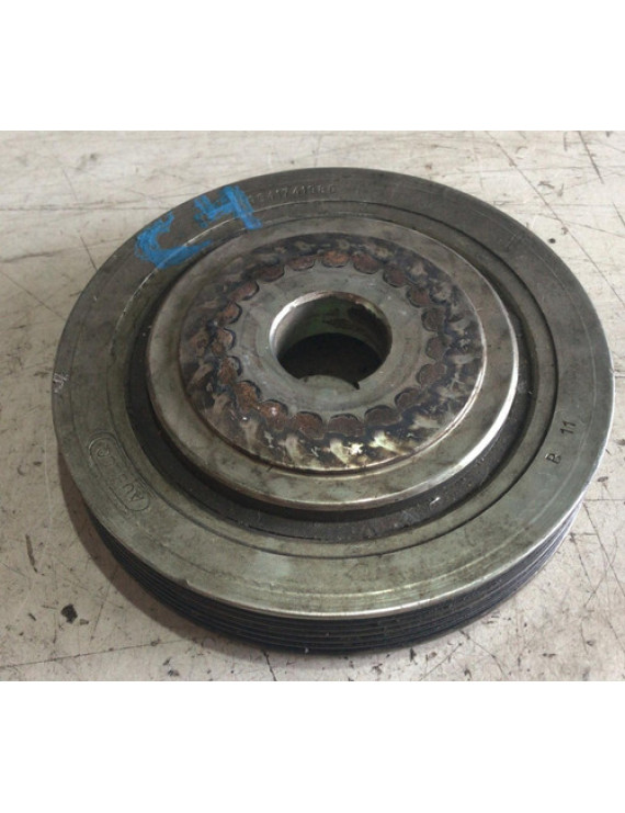 Polia Do Virabrequim Peugeot 206 406 C4 2.0 16v 2006