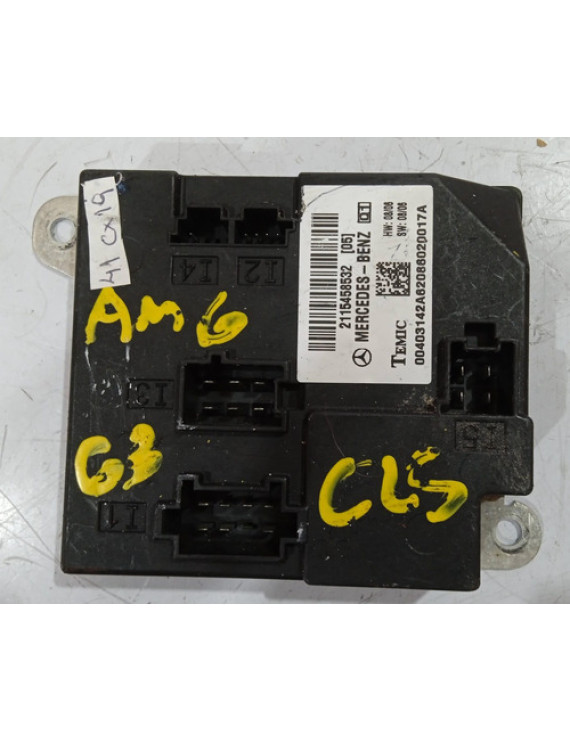 Módulo Controle Bcm Mercedes Cls 2007 - 2011 2115458532  