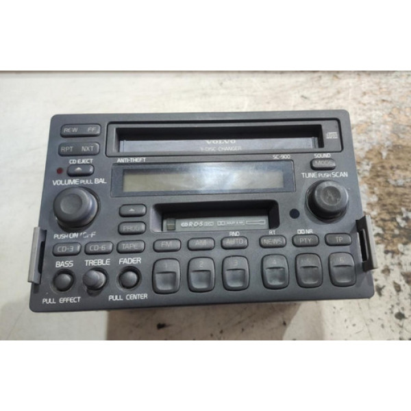 Rádio Toca Fitas Volvo S70 1997 1998 1999 2000 