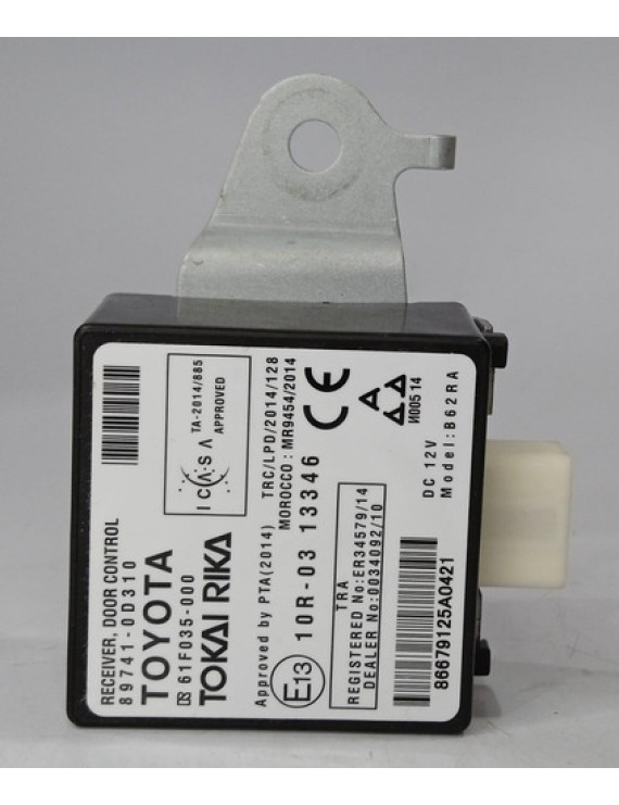 Módulo Controle Porta Toyota Yaris 2019 - 2022 / 897410d310