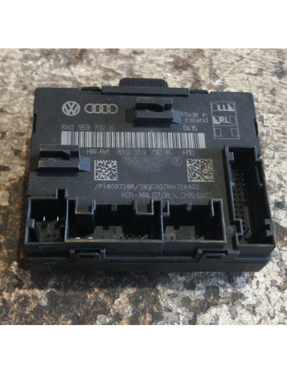 Módulo Porta Dianteira Direita Audi A1 Q3 2015 / 8x0959792k