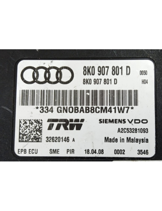 Módulo Freio Mão Audi A5 2008 2009 2010 / 8k0907801d   