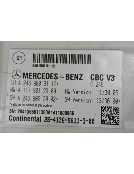 Módulo Bsi Mercedes A200 1.6 2013 - 2018 / A2469009112   