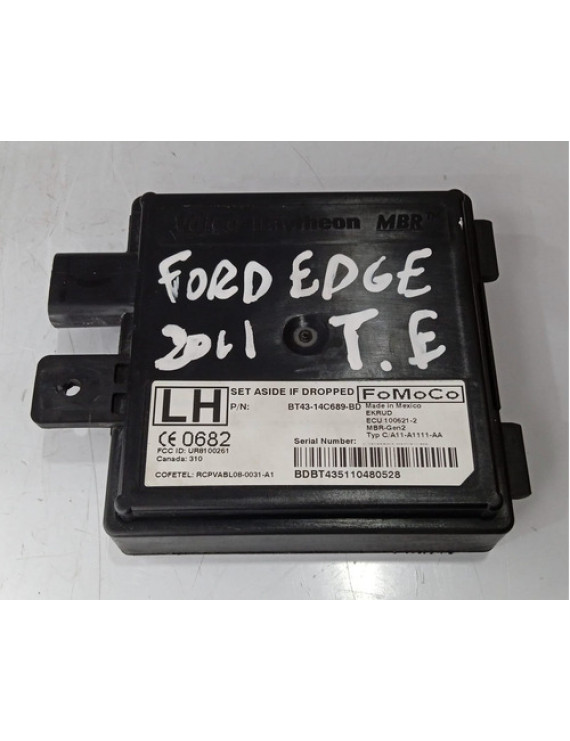 Modulo Estacionamento Esq Ford Edge 2011 / Bt4314c689bd