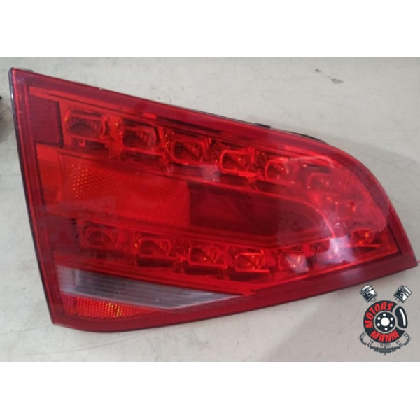 Lanterna Esquerda Tampa Audi A4 2010 2011 2012 2013 Com Led