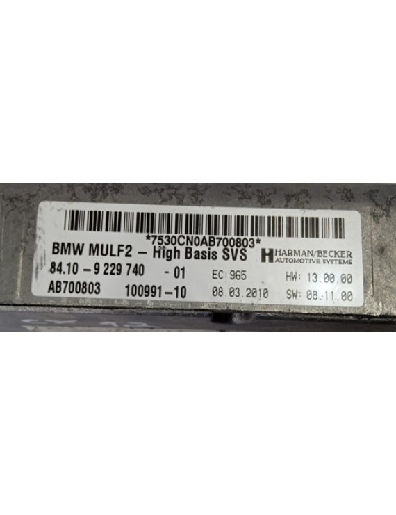 Módulo Bluetooth Bmw 535 Gt 2011 / 9229740-01   