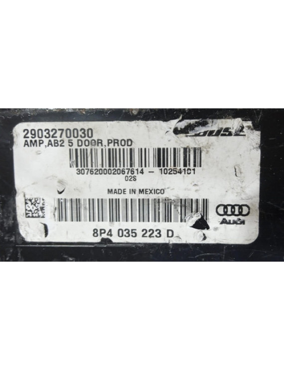 Módulo Amplificador Som Audi A3 2009 - 2012 / 8p4035223d   