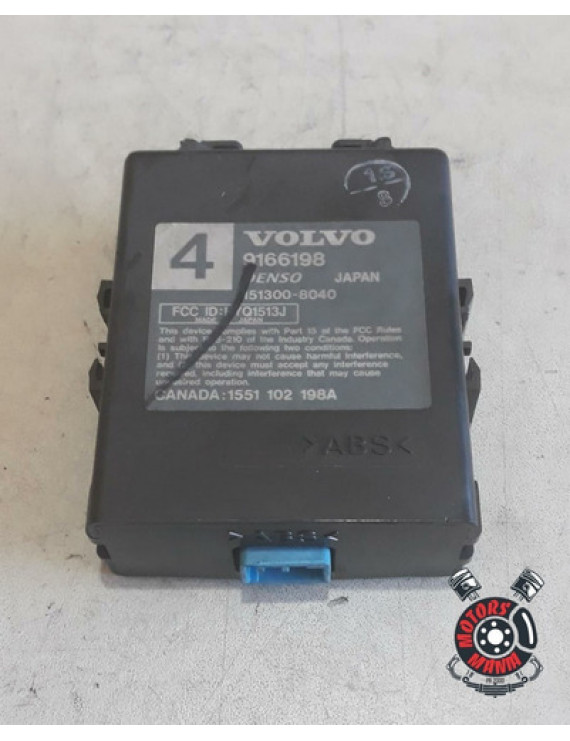 Módulo Central De Alarme Volvo V70 1998 / 9166198