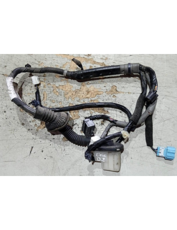 Chicote Da Porta Dianteira Esquerda Honda Civic 2012 - 2016