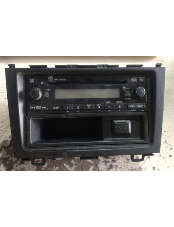 Radio Som Honda Crv 2010 / 39100swa