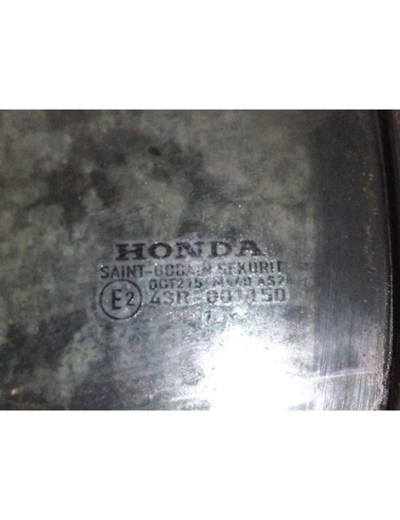 Vidro Fixo Porta Traseiro Esquerdo Honda Civic 2010