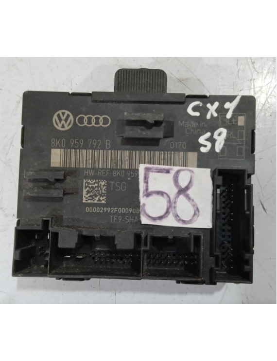 Módulo Porta Diant Esquerda Audi A4 S4 2015 8k0959792b   