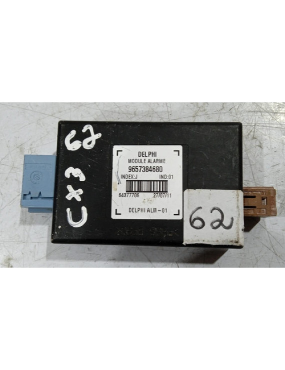 Módulo Alarme Peugeot 307 2006 - 2012 / 9657384680   