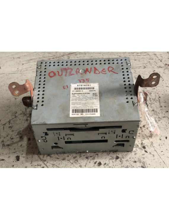 Radio Som Leitor Cd Mitsubishi Outlander 2008 / 8701a261