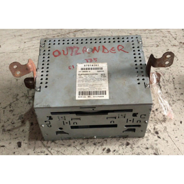 Radio Som Leitor Cd Mitsubishi Outlander 2008 / 8701a261