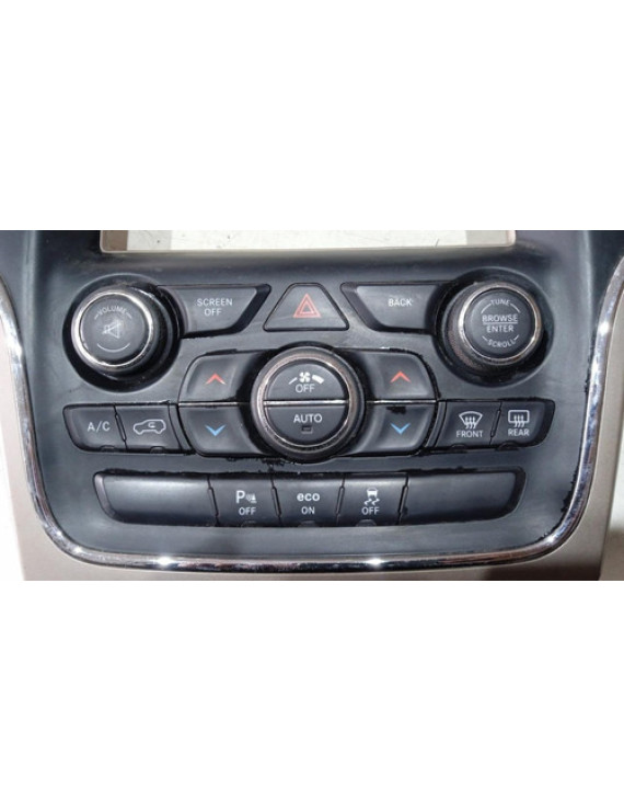 Comando Ar Com Moldura Multimidia Grand Cherokee 2015