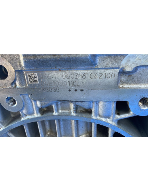 Motor Parcial Audi Q3 A3 1.4 8v Gasolina 2013 2014