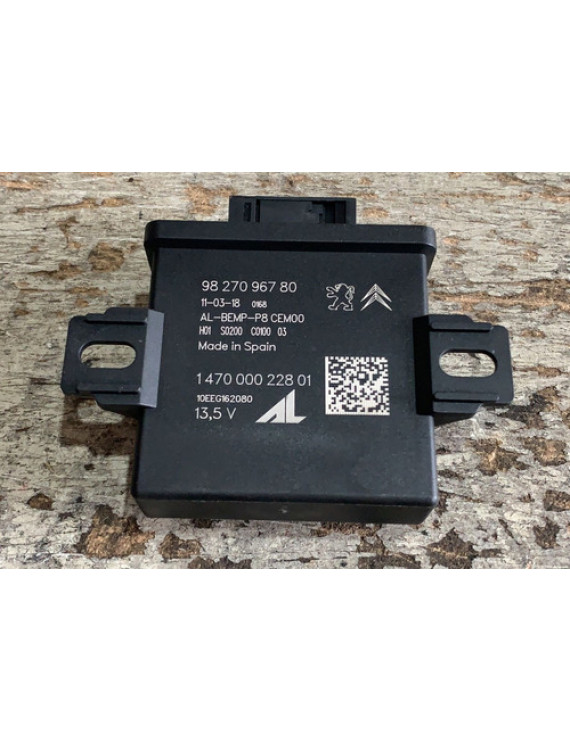 Módulo Controle Peugeot 3008 2019 / 9827096780