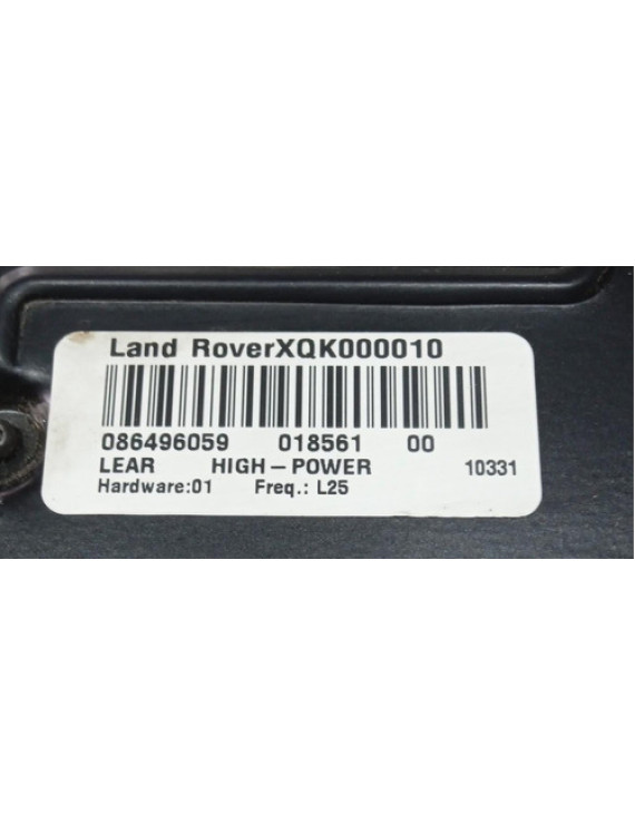 Módulo De Som Land Rover Discovery 2 2007 / Xqk000010